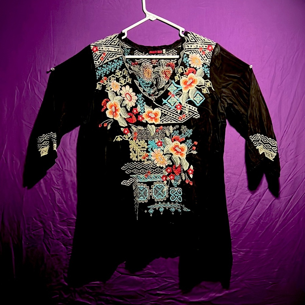 COPY - Black floral dress